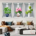 thumbnail image 1 of XWSHYW Decoraciones para El Hogar Plantas de Calcoma En Plantas y Macetas En Pasillos, Escaleras, Pintura Decorativa, Murales En Plantas y Flores En Paredes de Restaurantes En Hoteles., 1 of 3