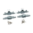 thumbnail image 3 of CNC Metal RC Car Front and Rear Axle Housing Aluminum Alloy Upgrade Replacement for 1/24 SCX24 FCX24 D90 Vehicle, 3 of 9