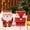 10 Pack-WD4547, variant on 10 Pack Of Christmas Santa Candy Box Adorable Snowman Gift Packaging Box For Christmas Eve And Wrapping Ample Capacity