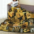 thumbnail image 5 of Hamilton Blanket Musical Throw Blanket Warm Ultra Soft Flannel Blanket Living Room Bedroom Sofa Decoration 60"X80", 5 of 6