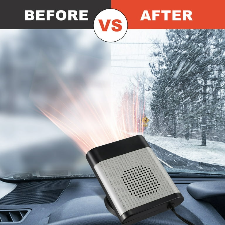 Baade Car Defroster Heater,Car Heater Defroster Car Warm Air Blower  Portable Car Heater And Defroster Plug In Car Heater