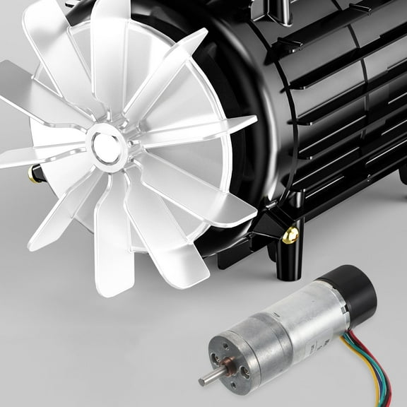 OUNONA Slow Rotating Motor with High Torque Gear Reduction Full Metal Construction Reversible for Electric Micro Motor and Speed Reduction Projects