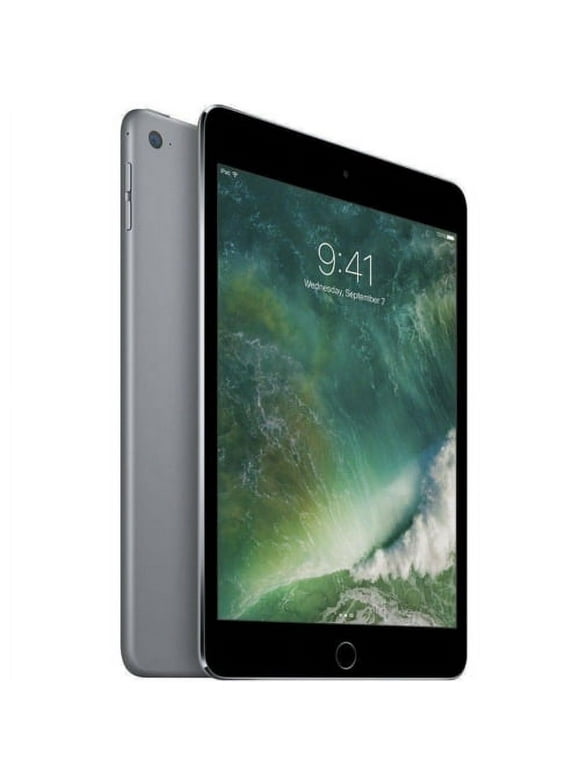 Restored Apple iPad Mini 4 32GB, Wi-Fi, 7.9in - Space Gray (MNY12LL/A) (Refurbished)