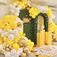 thumbnail image 5 of 130pcs Yellow Balloons Different Sizes 18" 12" 10" 5" Party Latex Balloons for Boys Girls Birthday Baby Shower Gender Reveal Wedding Sunflower Party Decorations, 5 of 15