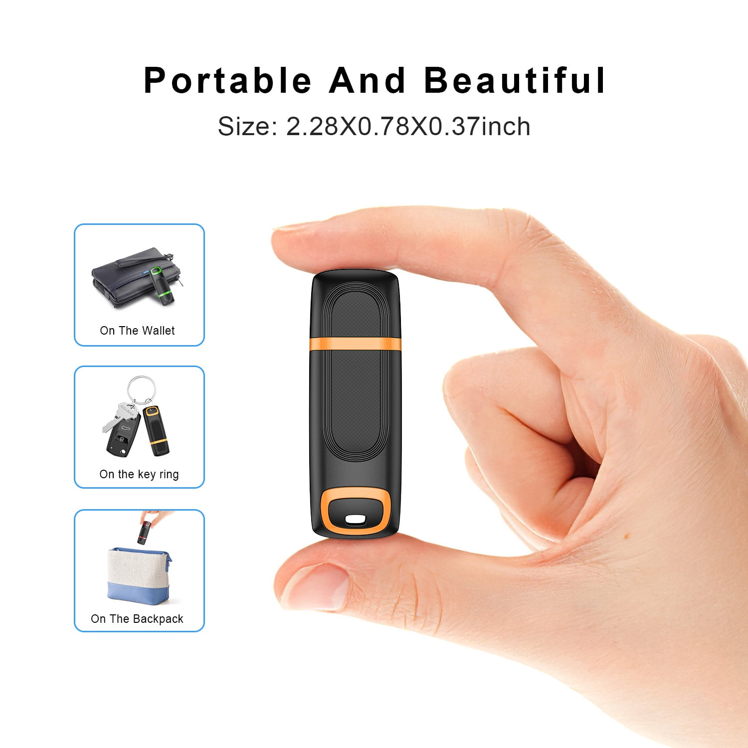 TOPESEL 5 Pack 64GB USB 3.0 Flash Drive Thumb Drive Memory Sticks