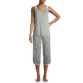 thumbnail image 4 of Secret Treasures Sleeveless Scoop Neck Pajamas Top (Women's or Women's Plus) 1 Pack, 4 of 7