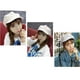 thumbnail image 3 of Qarigey Gorras de boina versátiles de pana para mujer, sombreros elegantes para cualquier atuendo, gorra Vintage Newsboy, gorras de invierno Sombreros rosa, 3 of 6