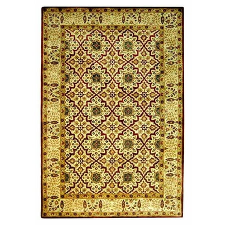 Heriz Persian Wool Area Rug - Safavieh Persian Legend Javier Hand Tufted New Zealand Wool Area Rug, Beige
