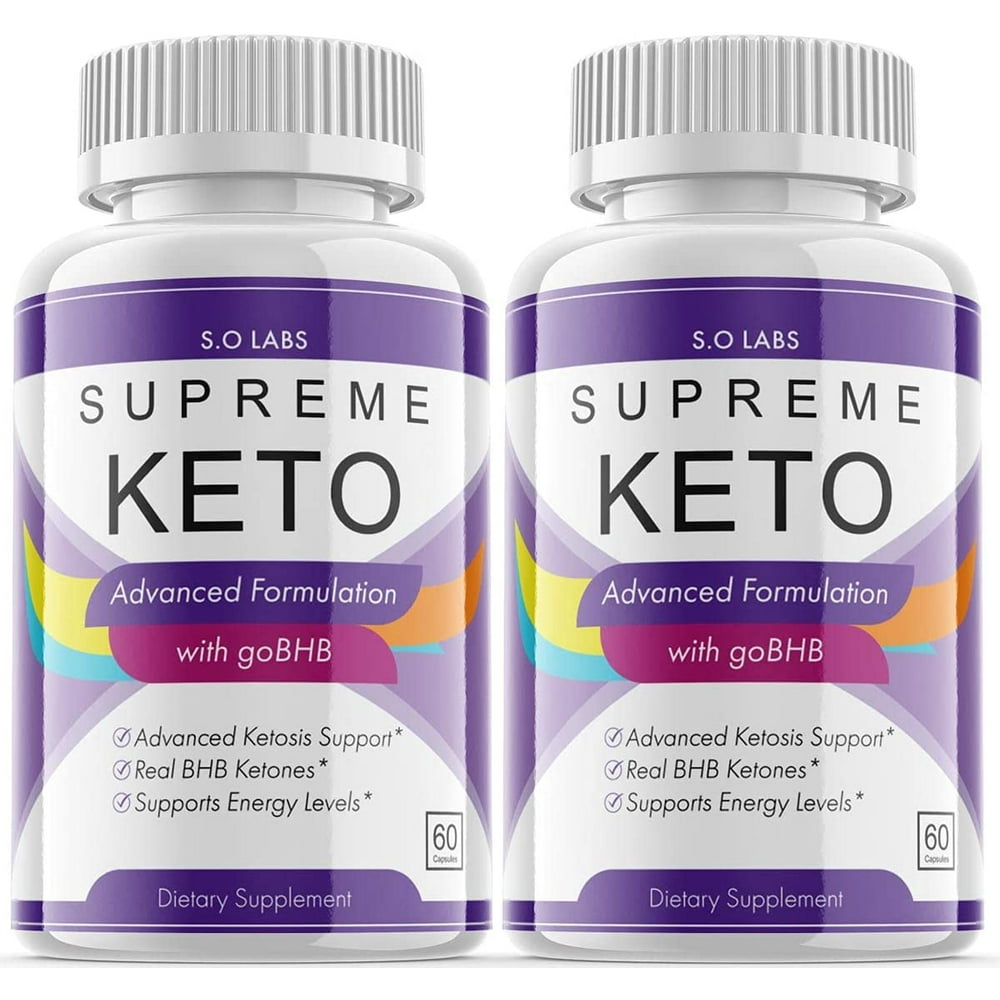 Supreme Keto BHB Capsules Advanced Formulation 800mg Ketosis Support