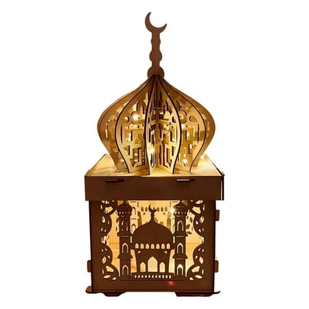 

Famure Eid Crafts DIY Light for Party Home Room Table Art Gift