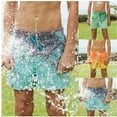 thumbnail image 2 of KAWELL Color Changing Swim Trunks for Men, Boys Quick Dry Sports Shorts, Summer Temperature Color Changing Swim Trunks, 2 of 6