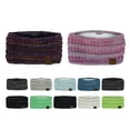 thumbnail image 3 of Exclusives Womens Head Wrap Lined Headband Stretch Knit Ear Warmer, 3 of 8