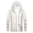 thumbnail image 1 of IMENGL Solid color rain jacket, Gray 3XL, Size M-5XL, 1 of 3