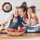 thumbnail image 3 of Reloj de pared DayClocks Day of the Week Carpe Diem Caoba, 10 pulgadas, 3 of 9