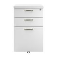 thumbnail image 4 of Pemberly Row 3-Drawer Engineered Wood Mobile File Cabinet in Pure White, 4 of 13