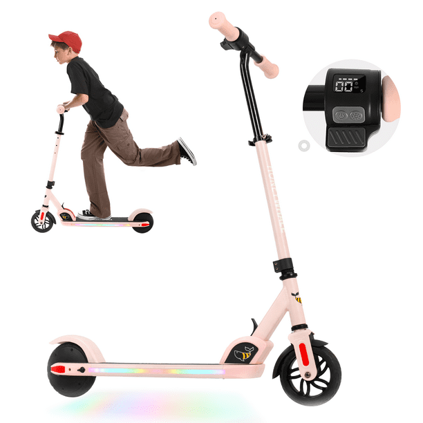 Scooter Eléctrico Infantil Honey Whale E10s Rosa Honey Whale E10