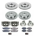 thumbnail image 2 of PowerStop Front and Rear Stock Replacement Brake Pad and Rotor Kit with Calipers Fits: LINCOLN Select Models KCOE8971, 2 of 7