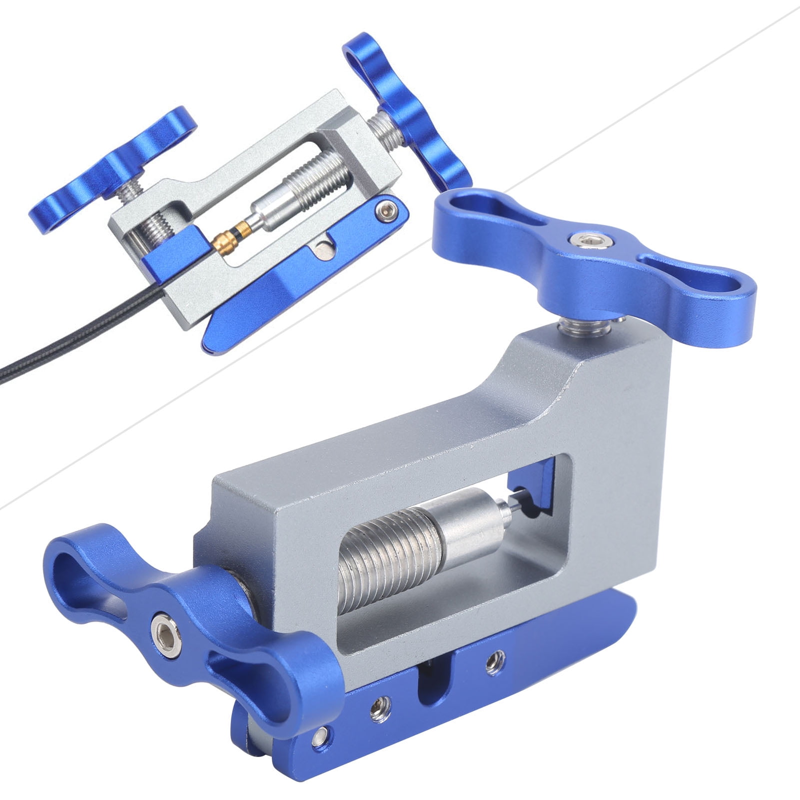 Henmomu Needle Driver,Metal Bike Needle Driver,2 In 1 Bike Oil Needle