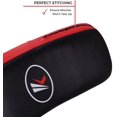 thumbnail image 4 of Kruzak Muay Thai Kick Pad for Training, Kicking Strike Shield for Kickboxing Martial Arts Sparring Taekwondo Muay Thai MMA Karate and Combat Sports (Sold as Single) (Black/Red), 4 of 7