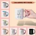 thumbnail image 5 of GIFAMI Future Mrs Lucky Mr Engaged Gifts, Personalized Gift Ideas for Him Her Lovers Newlyweds Promise Engagement Set of 2 Ceramic Coffee Mug (Future Mrs and Lucky Mr, 15oz. Orange Accent Mug), 5 of 7