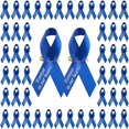 thumbnail image 2 of Clearance! Memorial Ribbon In forever In Our Hearts Ribbons Remembrance Service Office&Craft&Stationery,Blue, 2 of 5