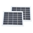 thumbnail image 2 of 2 Pcs Portable Solar Panel 2W 6V Mini Solar Cells High Conversion Efficiency for Household Lighting System, 2 of 7