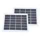 thumbnail image 2 of Panel Solar, 6 V, Celda Solar Pequeña De 2 W, Portátil, 2 Piezas Para Sistema De Iluminación Del Hogar, 2 of 8