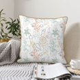 thumbnail image 6 of Haiem Sea Animals Print Velvet Soft Solid Decorative Square Throw Pillow Covers Set with Elegant Piping Christmas Cushion Case for Sofa Bedroom Car-20"x20", 6 of 8