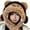 khaki headphone cap, variant on Cartoon Bear Plush Caps Thicken Ear Muff Hat for Skiing Hiking Women Girl Windproof Ushanka Hat for Outdoor Cold Weather