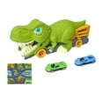 thumbnail image 3 of Dinosaurio Devorando Coche Vehículo Juguetes Portador Camión Dinosaurio Educación Temprana para Cumpleaños Y Niñas Niño 2 Mini Coches y Mapa Yotijar juguetes de dinosaurios, 3 of 7