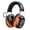 Orange-Gel-pads, variant on PROHEAR 037 Bluetooth 6.0 Hearing Protection Headphones,30dB SNR Safety Noise Reduction Ear Muffs,120H Playtime for Mowing, Workshops, Snowblowing - Black