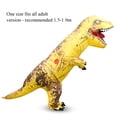 thumbnail image 2 of Traje inflable divertido de dinosaurio de Halloween Tyrannosaurus Rex Traje inflable de dinosaurio musculoso para montar, 2 of 5