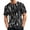 White, variant on Delconic Men's Lightweight Quick Dry Mesh Crew Neck Short Sleeve Top with Halloween Themed Print for Casual and Sports Wear Green L