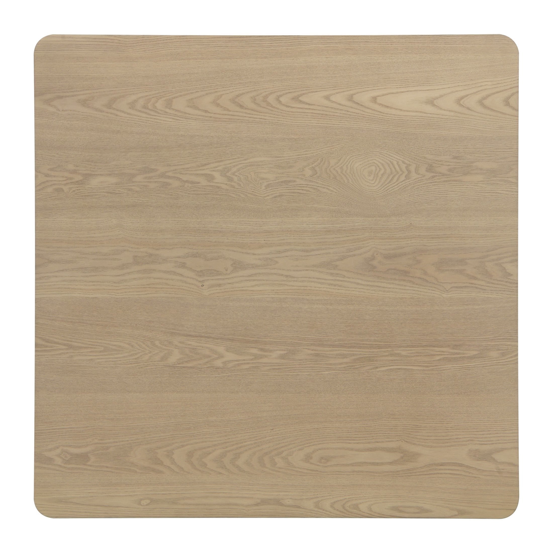 Christopher Knight Home 45" Modern Square Dining Table with Pedestal Base, Seats 4, Light Ash