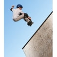 thumbnail image 2 of Boy Skateboarding Wall Mural by Wallmonkeys Peel and Stick Graphic (36 in H x 31 in W) WM324104, 2 of 4