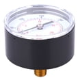 thumbnail image 2 of Conexión trasera del manómetro, manómetro Manómetro de aire con dial de 50 mm Manómetro BSPT elegante y moderno, 2 of 7