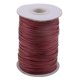 thumbnail image 2 of Cordón de encerado de de 165m y 1mm, cordón para artesanía en cuero, cuerda hecha a mano, artesanía DIY Vino rojo Macarena Cordón de algodón encerado, 2 of 7