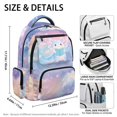 thumbnail image 7 of Aplkyhs Adorable Backpack Lightweight Casual School Bookbag for Kids 9-12 Water Resistant with Padded Straps for Daily Use Galaxy Axolotl, 7 of 7