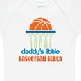 thumbnail image 4 of Inktastic Daddys Little Basketball Buddy Boys Baby Bodysuit, 4 of 5