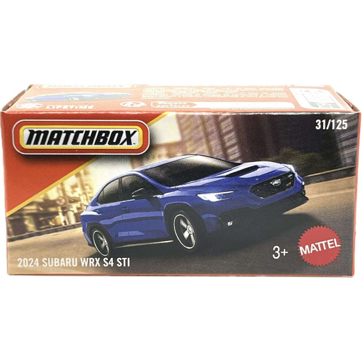 Matchbox 2024 Subaru WRX S4 STI Diecast Car (Boxed) - Walmart.com