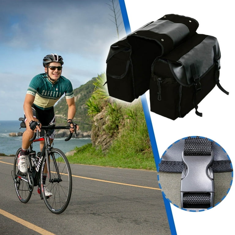 Bicycle Pannier Bag Saddle Bags Waterproof Bike Rear Rack Bag