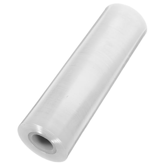 OUNONA Heavy Duty Clear Stretch Wrap Film Roll, 1 Roll Industrial Strength Self-Adhering Plastic Wrap for Packing, Moving, Shipping, Furniture