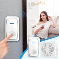thumbnail image 1 of TIMIFIS Cat Pet Supplies Wireless Doorbell, Door Chime Kit Easy Installation,, Adjstable Volume, 38 Melodies, LED FlashFall/Winter, 1 of 9
