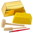thumbnail image 3 of GOLD BRICK DIG OUT - 8.25" MINING KIT  SCIENCE EXPLORATION KIT  EXCAVATING GOLD KIT  GEOLOGIST TO BE KIT, 3 of 5