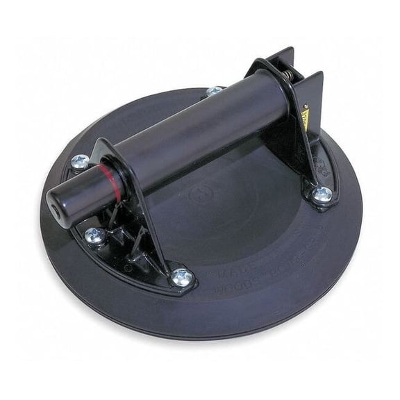 Suction Cup Lifter, 8 in. Horizontal Handle, Load Capacity125 lb