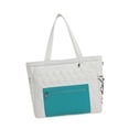 thumbnail image 3 of Colaxi Tennis Tote Bag Large Portable Pickleball Bag for Outdoor Pickleball Rackets White, 3 of 8