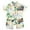 Yellow, variant on Qingpeng Toddler Boy Clothes Hawaiian Outfit Shorts Sets Printed Button Down Shirt Shorts Summer Beach Clothes