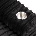 thumbnail image 5 of Furniture of America Cafein Contemporary Chenille Indoor Double Chaise with USB Port, Black, 5 of 7