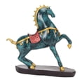 thumbnail image 1 of Statue de Cheval Décor, Statue de Cheval en Résine Bronze Figurine de Cheval Décor Durabilité Éprouvée, 1 of 9