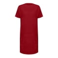 thumbnail image 4 of RMGVDSD Womens Oversized T Shirts Women's Short Sleeve Casual Pocket T Shirt Top Comfy Blend Tee Daily Wear Leisure Daily Casual Blouses, 4 of 4